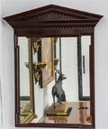 A Neoclassical Style Mahogany Mirror