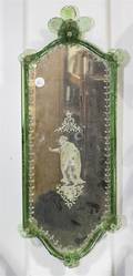 A Venetian Glass Mirror