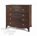 Federal mahogany butlers chest