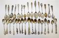 A Collection of American Silver Coffee Spoons