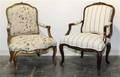 Two Louis XV Style Fauteuils