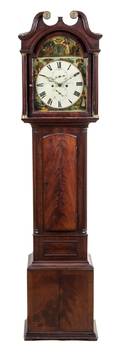 A Scottish Mahogany Tall Case Clock