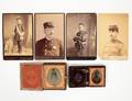 FOUR MILITARY CABINET CARDS
