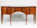 FEDERAL STYLE LINEINLAID MAHOGANY SIDEBOARD