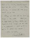 Britten Benjamin Autographed Letter Signed Regarding