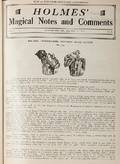 Holmess Magical Notes and Comments