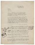 Typed Letter Signed Winston Freer to Nelmar the