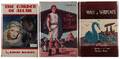 Burroughs Edgar Rice et al Lot of 4 Fantasy Works by