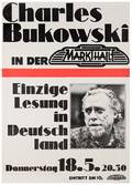 Bukowski Charles Poster Charles Bukowski in der