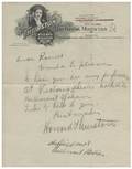 Autograph Letter Signed Howard Thurston to