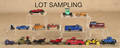 Collection of slush metal and diecast vehicles