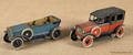 Two German Orobr tin windup limousines