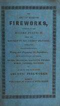 Fireworks Grotz Christopher The Art of Making