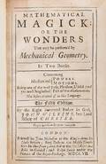 Mathematics Wilkins John Mathematical Magick