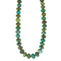 Turquoise bead necklace