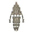 Hanau 750800 silver chatelaine clip