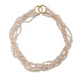 Paloma picasso tiffany  co pearl torsade necklace
