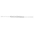 French belle epoque diamond platinum bracelet