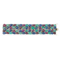 Carved gemstone  diamond tutti fruitti strap bracelet
