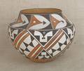 Acoma pottery olla