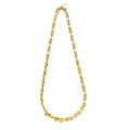Evald nielsen denmark yellow gold neck chain