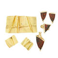 Artisanal gem set gold jewelry incl kevin plunkett