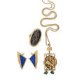 Gem set yellow gold craft jewelry incl kevin plunkett