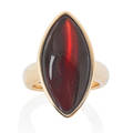 Vhernier garnet  yellow gold ring