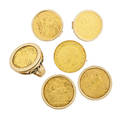 Collection of edward vii gold coin jewelry