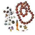 Large collection of unmounted stones clasps etc