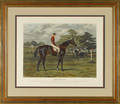 EG Hester engraving of the race horse