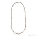 Platinum and Diamond Necklace Oscar Heyman