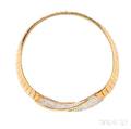 18kt Gold and Diamond Necklace