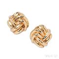 18kt Gold Earclips Henry Dunay