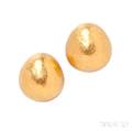 24kt Gold Earrings Yossi Harari