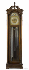 Miller mahogany tube clock