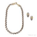 Sterling Silver and 14kt Gold Necklace David Yurman