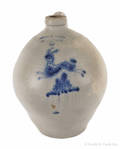 Twogallon stoneware jug 19th c