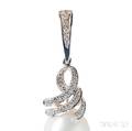 18kt Gold South Sea Pearl and Diamond Pendant