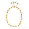 22kt Gold Bead Necklace