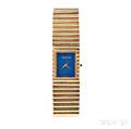 18kt Gold and Lapis Wristwatch Tiffany  Co