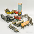 Group of Toy Trains and Track