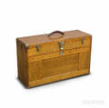 H Gerstner  Sons Oak Machinists Toolbox