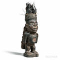 Yombestyle Carved Wood Nkisi Power Figure