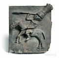 Edostyle Cast Metal Equestrian Plaque