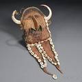New Guinea Painted Fiber Ornament