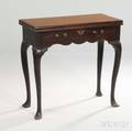George III Mahogany Card Table