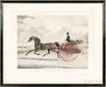 Framed JR Mackrell Handcolored Engraving Lord William
