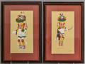 Four Framed Southwest Gouache Paintings