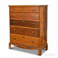 Chippendale Pine Threedrawer Blanket Chest